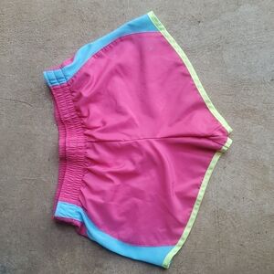 3/$30 Danskin Now Pink Barbiecore Athletic Shorts Girls Size XL (14-16)